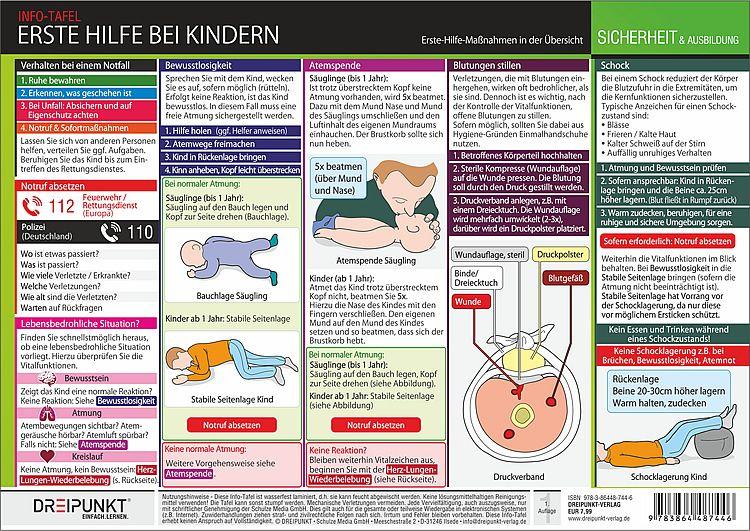 Kniha Erste Hilfe bei Kindern Schulze Media GmbH