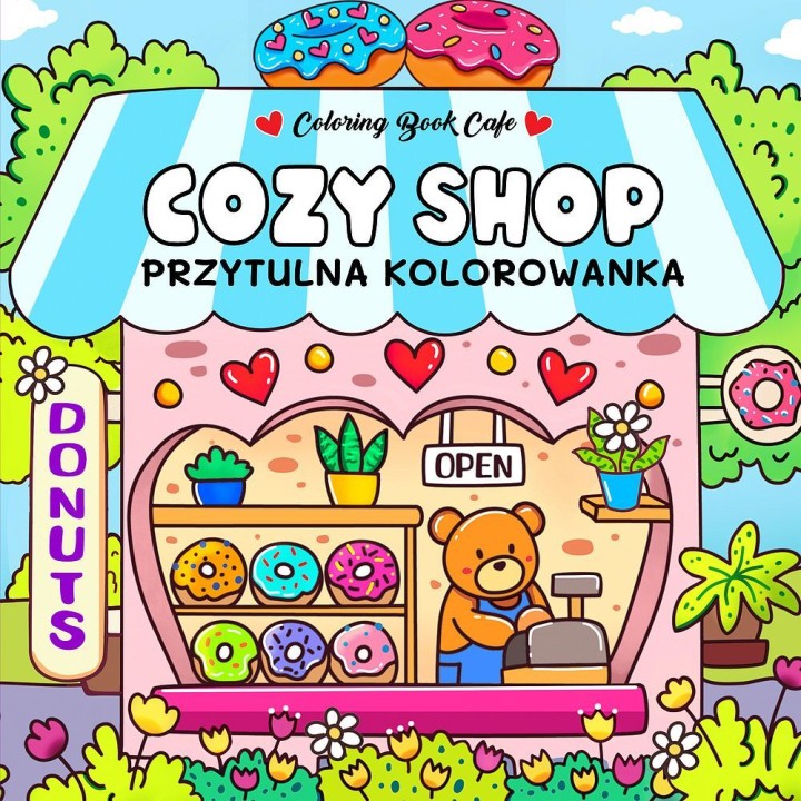 Knjiga Cozy Shop. Przytulna kolorowanka 