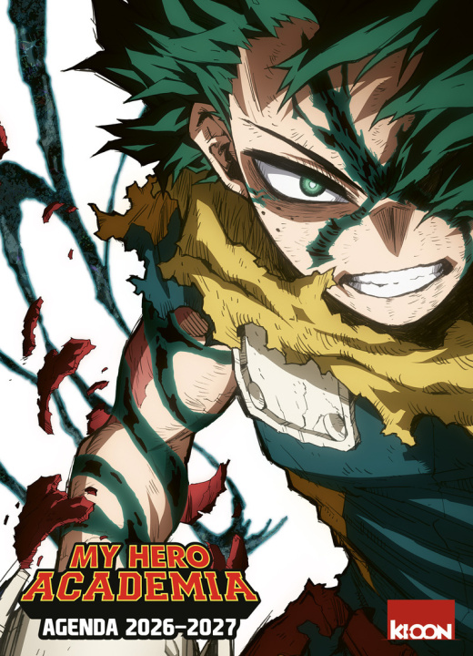 Kniha Agenda My Hero Academia 2026-2027 Kohei Horikoshi