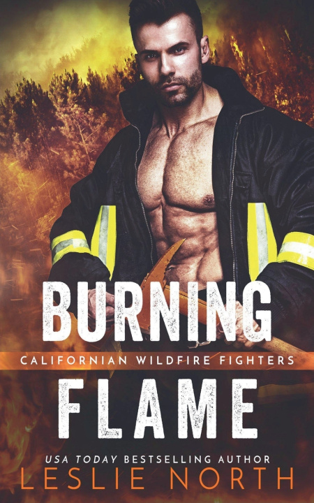 Kniha Burning Flame Leslie North