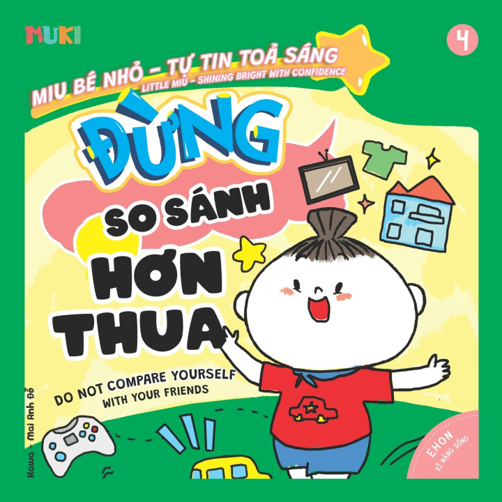 Kniha Little Miu, Do Not Compare Yourself with Others! Muki