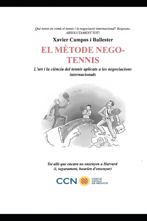 Buch El Mètode Nego-Tennis Xavier Campos Ballester