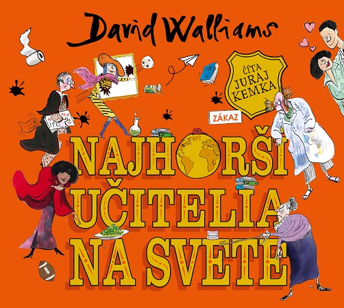Audio Audiokniha Najhorší učitelia na svete David Walliams