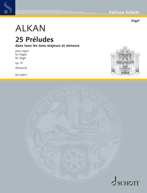 Tiskani izdelki 25 Préludes 