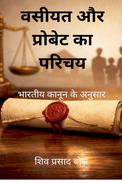 Kniha वसीयत और प्रोबेट का परिचय Siva Prasad Bose