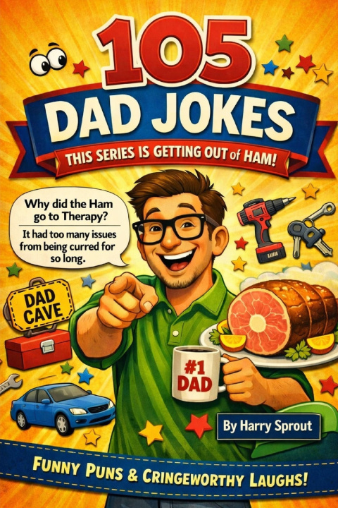 Kniha 105 Dad Jokes Harry Sprout