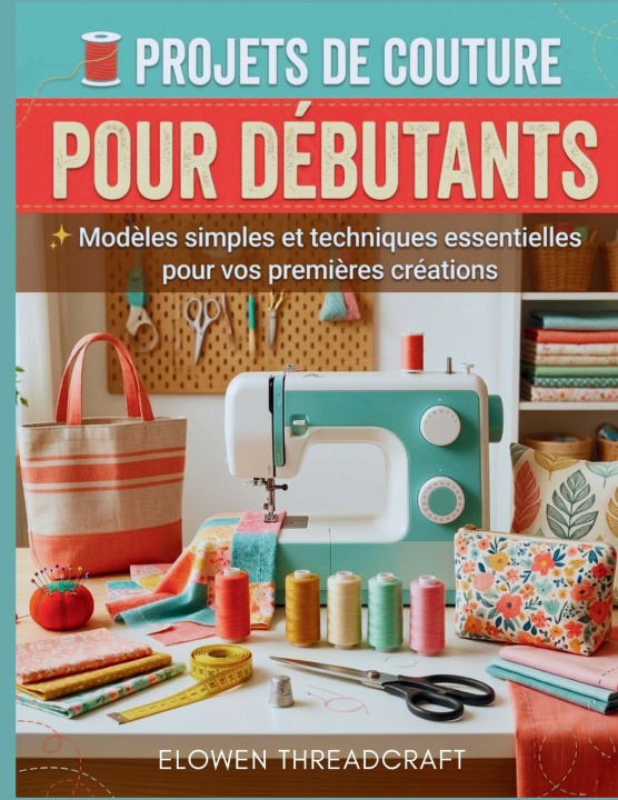 Könyv PROJETS DE COUTURE POUR DÉBUTANTS ELOWEN THREADCRAFT