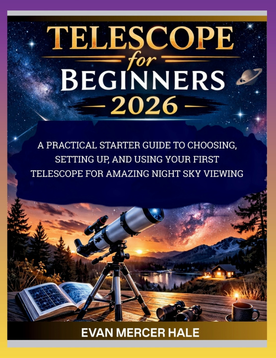 Kniha Telescope for Beginners 2026 EVAN MERCER MERCER HALE