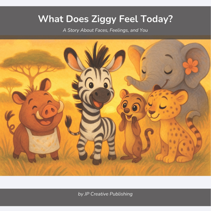 Kniha What Does Ziggy Feel Today? JP Creative Publishing