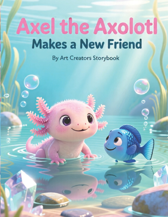 Kniha Axel the Axolotl Makes a New Friend Art Creators