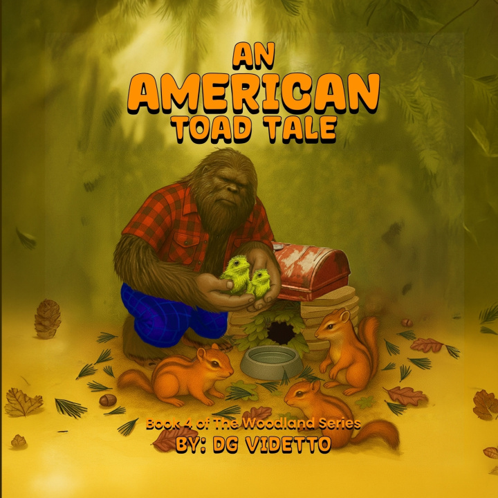 Kniha An American Toad Tale DG Videtto