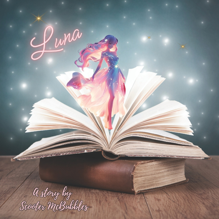 Kniha Luna Scooter McBubbles