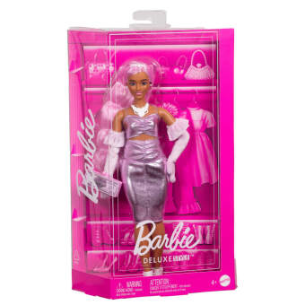 Spiel/Spielzeug Barbie Deluxe Style Puppe - glänzendes Kleid 
