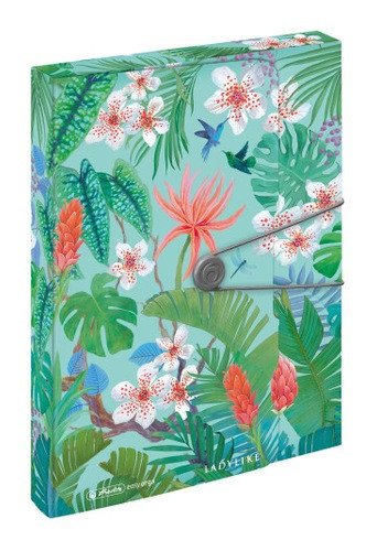 Papírenské zboží Box na spisy A4 4cm Ladylike - Jungle 