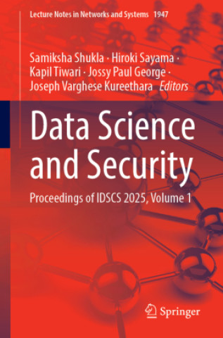 Kniha Data Science and Security Samiksha Shukla
