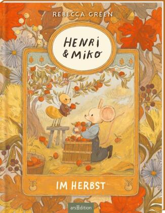Carte Henri und Miko - Im Herbst Rebecca Green