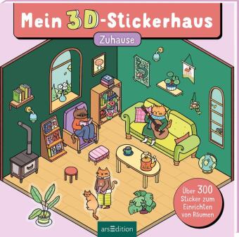 Kniha Mein 3D-Stickerhaus - Zuhause Hannah Detterbeck