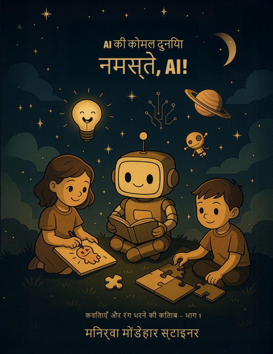 Kniha नमस्ते, AI! Minerva Mondejar Steiner