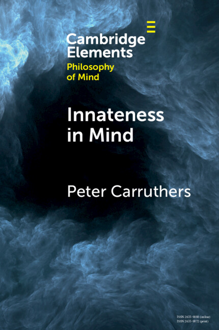 Kniha Innateness in Mind Peter Carruthers
