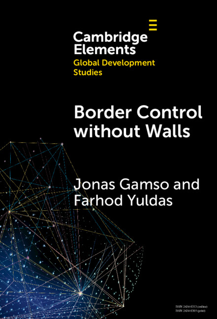 Kniha Border Control without Walls Jonas Gamso