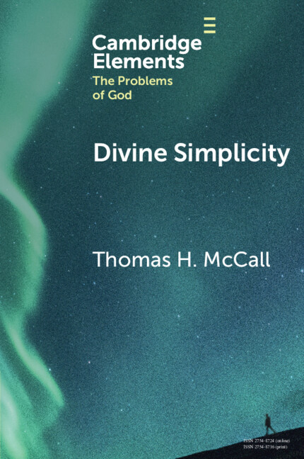 Kniha Divine Simplicity Thomas H. McCall
