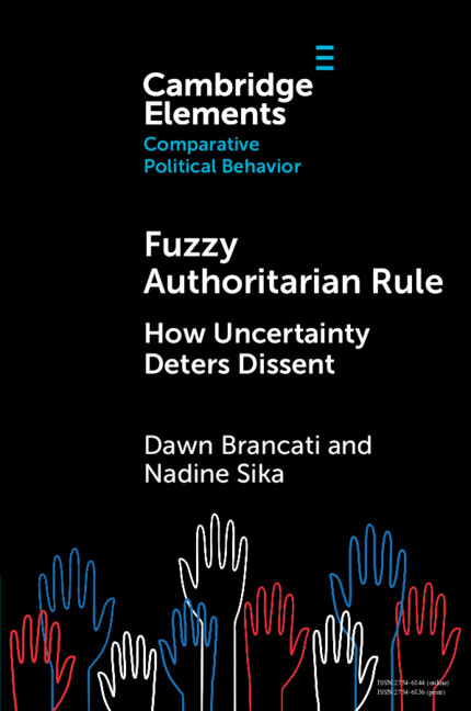 Kniha Fuzzy Authoritarian Rule Dawn Brancati