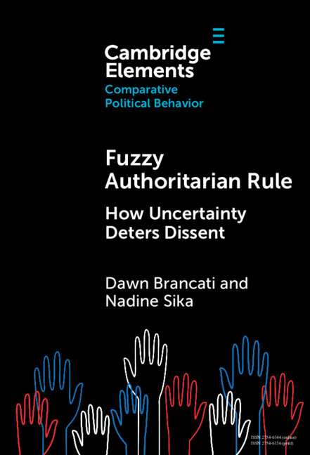 Kniha Fuzzy Authoritarian Rule Dawn Brancati