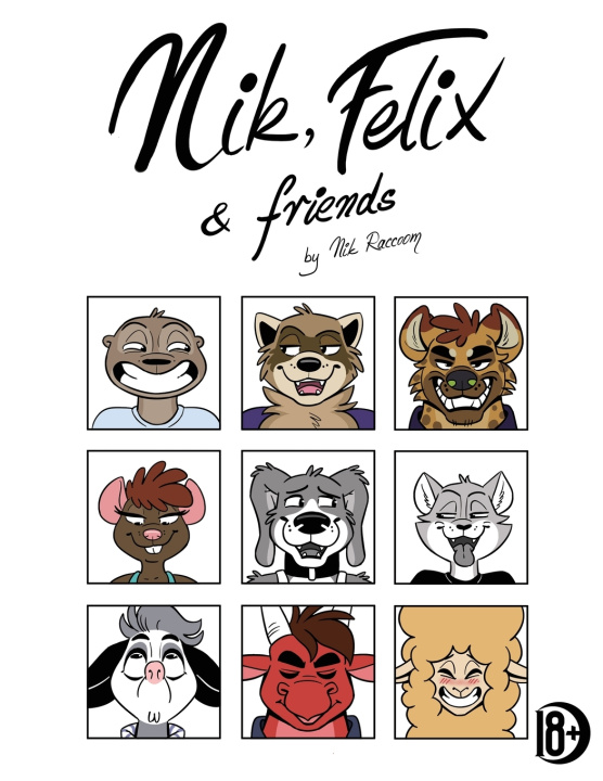 Libro Nik, Felix, & Friends Nik Raccoom