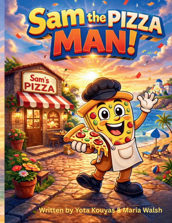 Kniha Sam the Pizza Man Yota Kouyas
