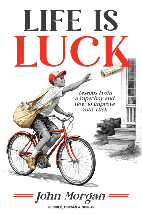 Kniha Life is Luck John Morgan