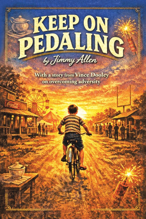 Kniha Keep on Pedaling Jimmy Allen