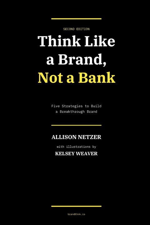Kniha Think Like a Brand Allison Netzer