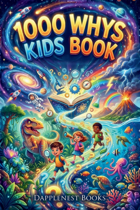 Knjiga 1000 Whys Kids Book Dapplenest Books