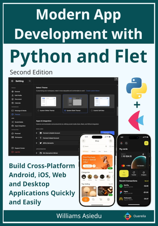 Könyv Modern App Development with Python and Flet Williams Asiedu