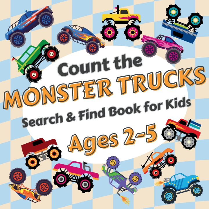 Kniha Count the Monster Trucks Sylvia Robins