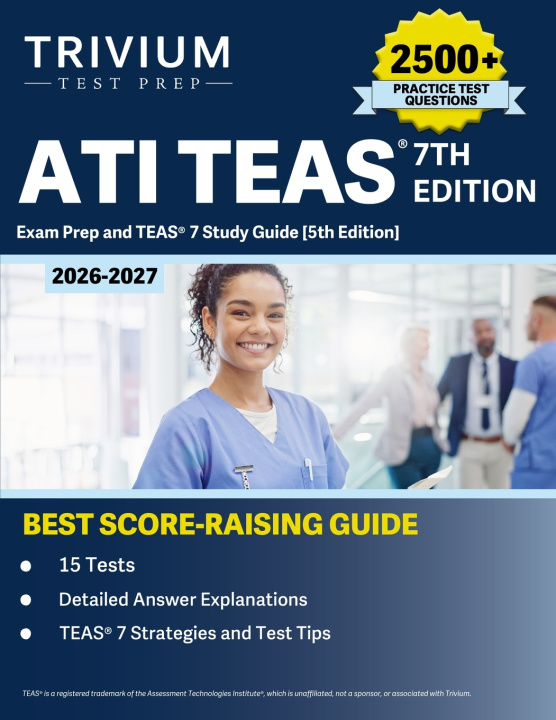 Knjiga ATI TEAS 7th Edition 2026-2027 Exam Prep B. Hettinger