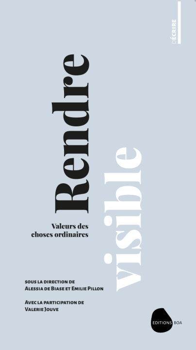 Kniha Rendre visible 