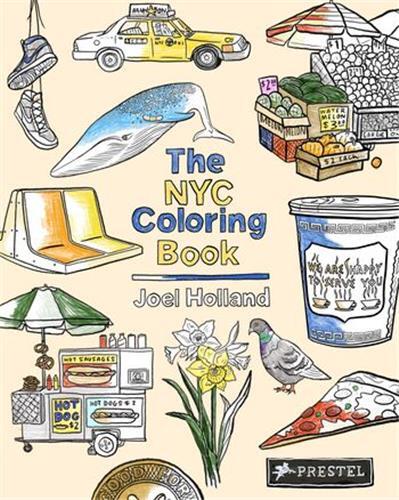 Kniha The NYC Coloring Book Joel Holland