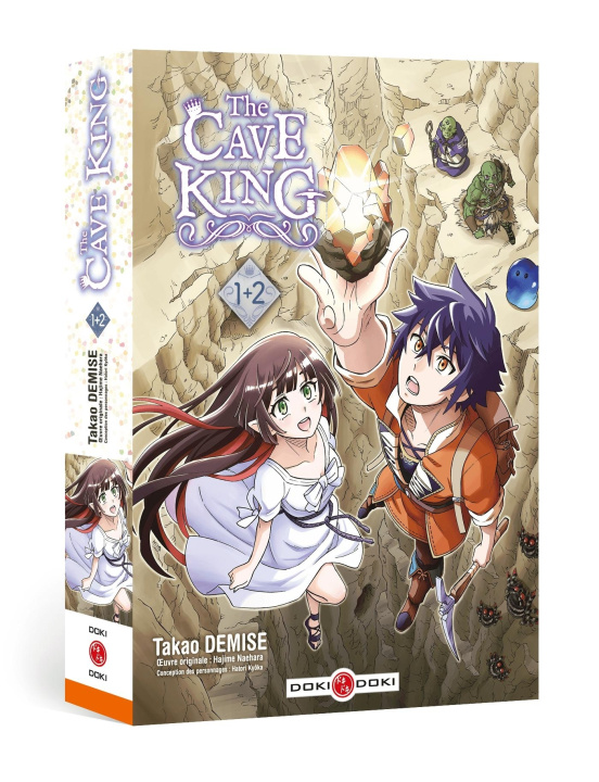 Kniha The Cave King - écrin vol. 01 et Vol.02 