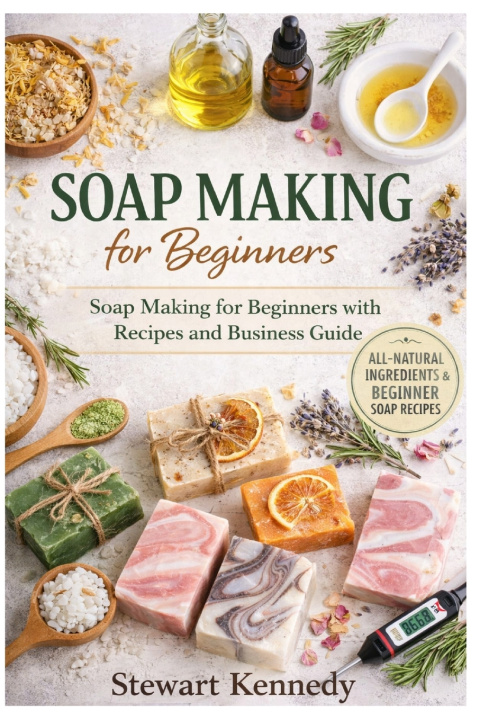 Kniha Soap Making for Beginners Stewart Kennedy
