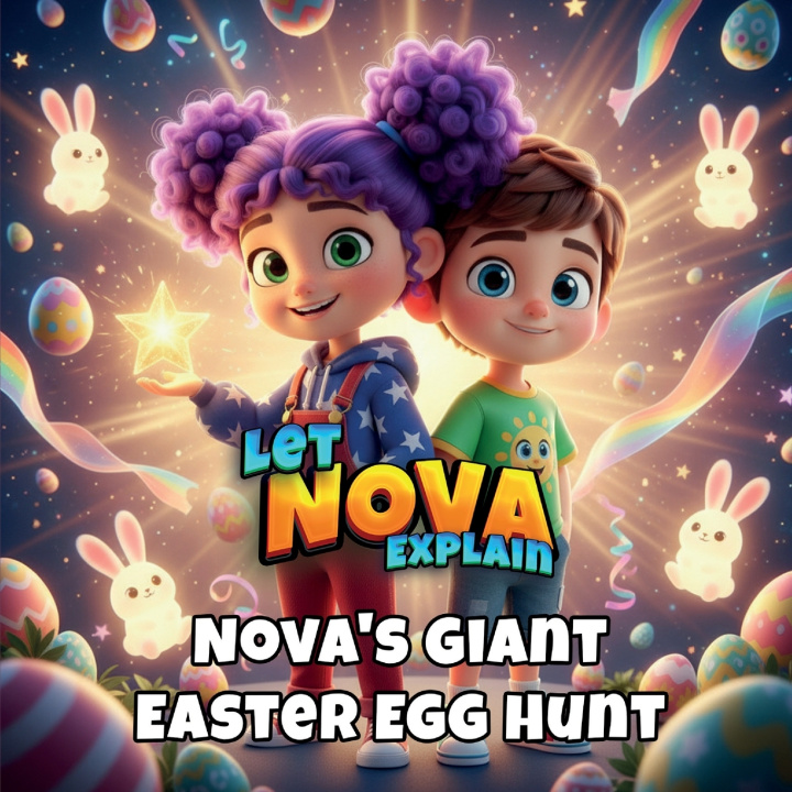 Kniha Nova's Giant Easter Egg Hunt Sarah Mitchell