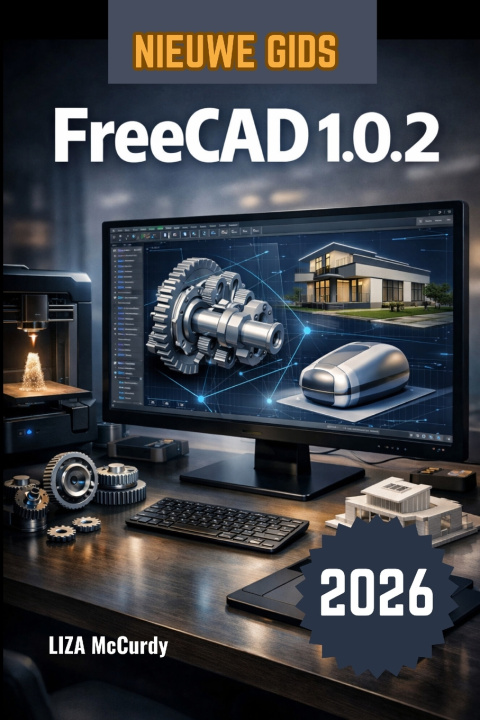 Knjiga FreeCAD 1.0.2 Gebruikershandleiding 2026. LIZA McCurdy