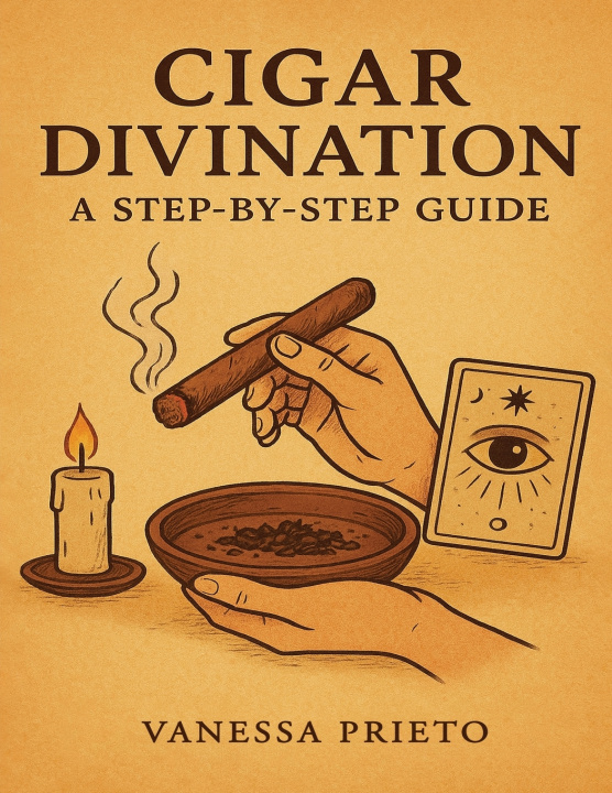 Kniha Cigar Divination Vanessa Prieto