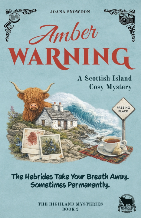 Kniha AMBER WARNING Joana Snowdon