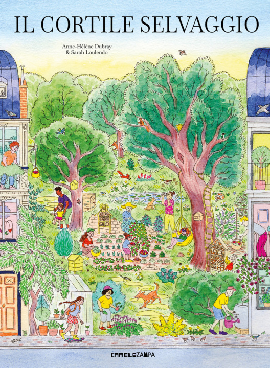 Kniha cortile selvaggio Anne-Hèléne Dubray