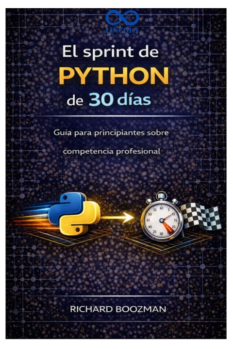 Kniha El sprint de Python de 30 días Richard Boozman