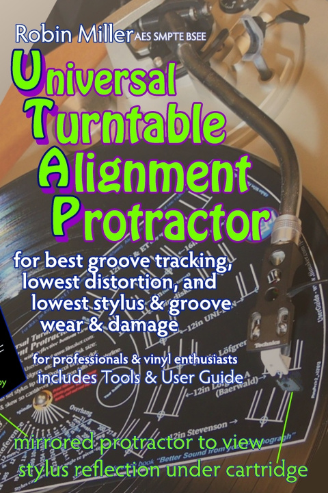 Książka Universal Turntable Alignment Protractor Robin Miller BSEE