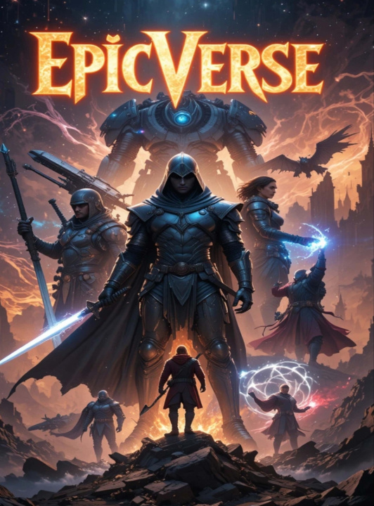 Kniha EpicVerse Patrick Meeker
