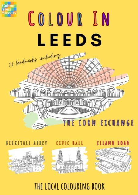 Książka Leeds Colouring Book (A4) Colour Your Streets