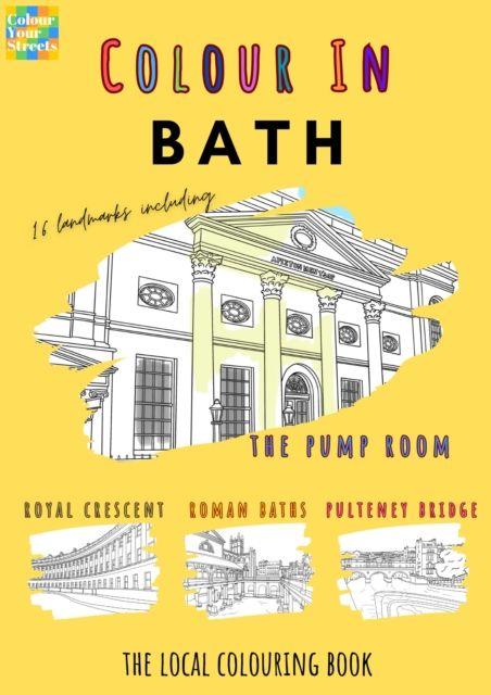 Kniha Bath Colouring Book (A4) Colour Your Streets